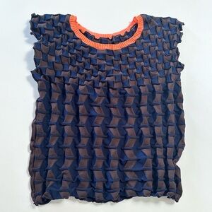 Issey Miyake Pleats Please Origami Sculptural Top